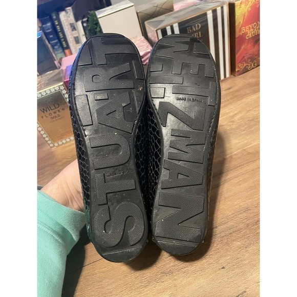 6/$25 Stuart Weitzman Big Buckle Loafers - Picture 2 of 7